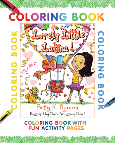 eBook COLORING BOOK LOVELY LITTLE LATINA! DOWNLOAD