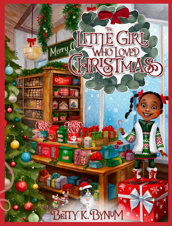 THE LITTLE GIRL WHO LOVED CHRISTMAS $29.95 AUTOGRAPHED HARD COPY